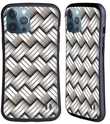 Head Case Designs Officially Licensed LebensArt Silver Glamour Hybrid Case Compatible With Apple iPhone 13 Pro Max