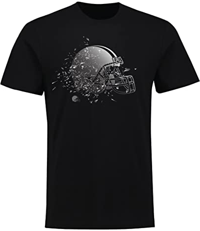 NFL Cleveland Browns Shatter Graphic Logo Football Shirt schwarz (S)