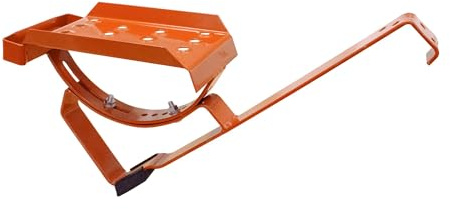 DAPRONA Dachtritt Set für flache Dachziegel 25cm, Dachtritte für Schornsteinfeger Ziegelrot, inkl. Montagematerial für sichere Dachbegehung