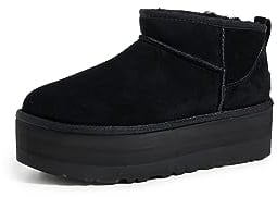 UGG File, Stivali da Neve Donna, Nero Black, 39 EU