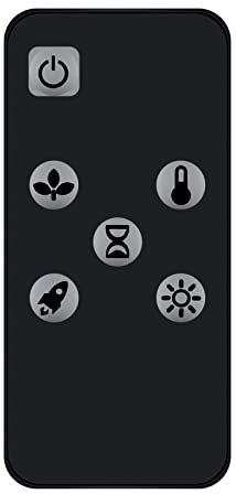 Beyution FR36XD Replace Remote Control fit for Masterflame TED25 G3 and Work for Homestar TED28 BC Electric Firebox Indoor Fireplace Replace Remoteler