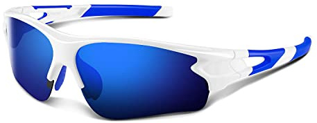 BEACOOL Schnelle Brille Herren Damen Fahrradbrille Sonnenbrille Sportbrille für Radfahren Laufen Baseball Klettern mit UV400 Schutz