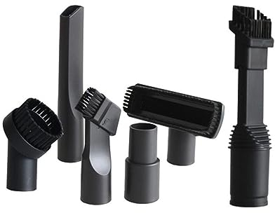 Pièces d'aspirateur, brosse d'aspirateur 32MM de diamètre intérieur, tête de buse d'aspiration, Kit d'outils d'époussetage de fentes d'escalier compatible avec Karcher DS5500 WD3 MV3 WD4 MV5(6pcs a se