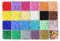 Chedin Bunte Perlen Für Armbänder, schmuck Selber Machen Mit Bunte Glasperlen, Perlen Zum Auffädeln Set Für Kinder Feiertage, Geburtstage, Beads For Moden Jewellery Making (4mm)
