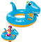 MORAINJAY Anello da nuoto dinosauro per bambini 3-6,58 cm/22,8 ″ Galleggiante gonfiabile per piscina,Giocattoli d'acqua estivi per piscina,Anello in gomma resistente per feste estive in spiaggia e