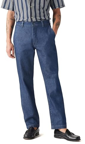 Levi's XX Chino Authentic Straight Men's Trousers, Half Past Rinse, 30W x 30L