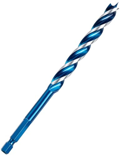 KEWAYO Profi Holzbohrer, 8-22mm Holzbohrer Bohrer,Schneckenbohrer Selbstvorschub Stahl Schlangenbohrer für Holzbearbeitun ﻿ (14mm)