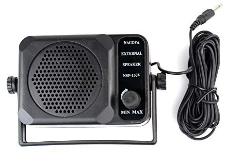 Sessleger CB Radio Mini External Speaker -150V Ham for HF VHF UHF