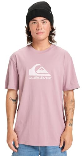 Quiksilver Short-Sleeved T-Shirt EV COMP Logo SS Men's Purple S