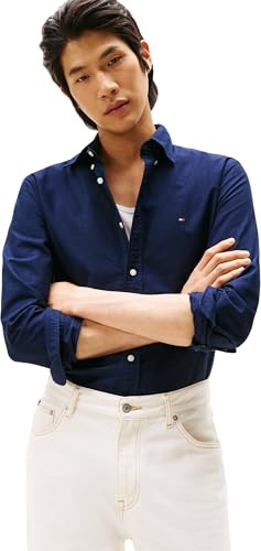 Tommy Hilfiger Men's Long Sleeve Oxford Shirt