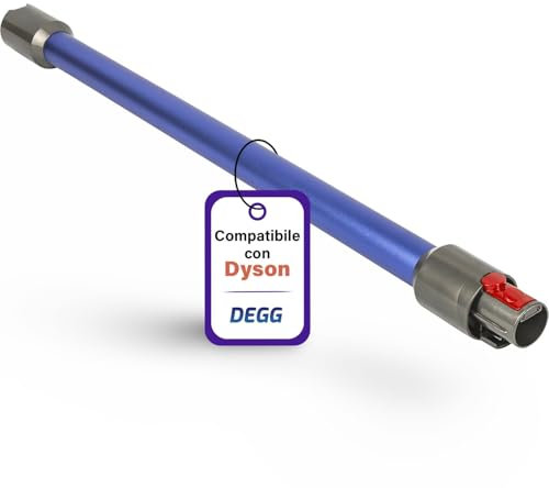 DEGG Staubsaugerrohr für Dyson V7, V8, V10, V11 und V15 Teleskoprohr 32MM, Verlängerungsrohr, Saugrohr Ersatzteile Staubsauger Zubehör - Farbe: Blau