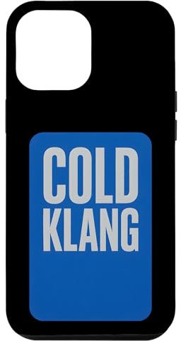 Design de bloc sonore minimal de Cold Klang Coque pour iPhone 12 Pro Max