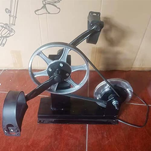 Manueller Fußpedal-Stromgenerator, 300 W hohe Ausgangsleistung mit 12 V DC und 5 V USB-Anschlüssen für Notfall und Fitnesseinsatz
