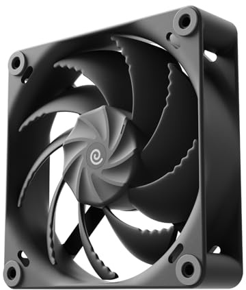HAVN H14 140mm Case Fan – Superior 85.18CFM Airflow, FDB, Quiet 30.8dBA Noise, Loopin Daisy-Chain Cable System – Premium Gaming PC Fan – Black