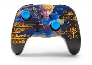 Born To Vape presente Manette sans fil Améliorée Switch- ZELDA - Lumectra Wake up Link et son sticker BTV exclusif collectionnable