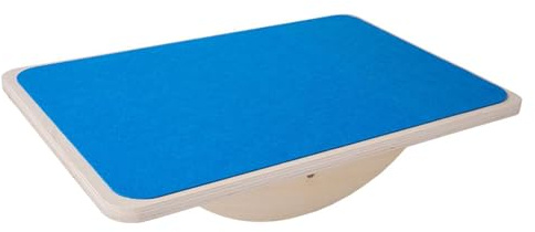 QUXVUIS Das Balance Board mit Anti Rutsch Funktion und interaktivem Wackelbrett bietet vielseitige Trainingsmöglichkeiten für Kinder und Erwachsene.