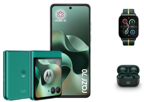 Motorola Razr 70 Smartphone 50-MP-Kamera 8-256 Green