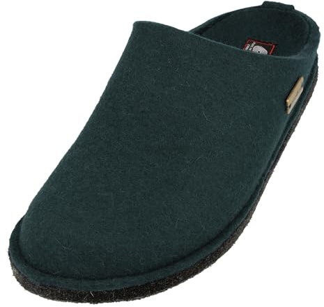 HAFLINGER Damen Hausschuh Herren Pantoffel Wollfilz anatomisch Flair Soft 311010