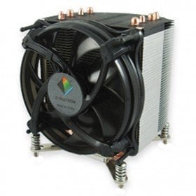 Inter-Tech k-17 Prozessor Kühler – Lüfter, refoidisseurs und Heizkörper (Prozessor, Kühler, LGA 1150 (Standort H3), LGA 1155 (Socket H2), LGA 1156 (Socket H), Intel® Pentium®, 9,2 cm, 1000 U/min)