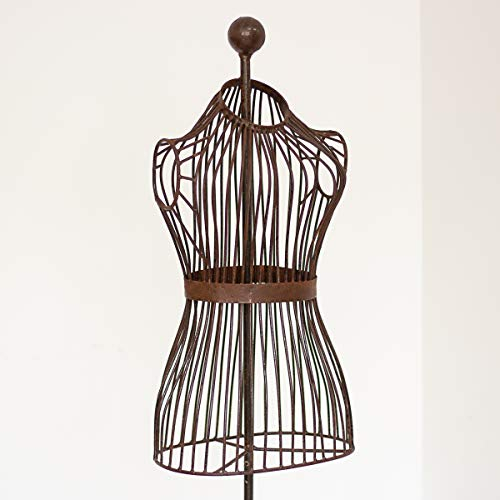 Antikas - Elegante Mannequin, Schaufensterpuppe aus Stahl, Shabby-chic, Damenbüste