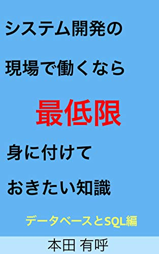 SIsutemu kaihatu no genba de hatarakunara saiteigen minituketeokitai chisiki database to sql hen (Japanese Edition)