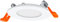 LEDVANCE LED SPOT INTEGRATED SLIM Ø 8,5cm, Einbaustrahler Spot für sämtliche Innenbereiche, 4,5W, Farbtemperatur 4000K, 240 Lumen, 240V, flaches modernes Design, inkl. Klemmvorrichtung, weiß