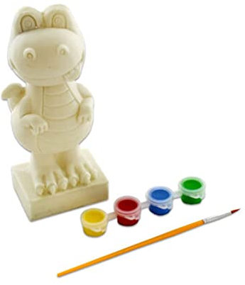 Grafix RMS Paint Your Own Garden Dinosaur Craft Activity for Children
