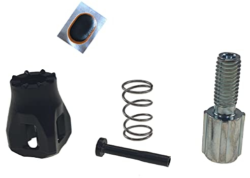 Angebot-Set/Shimano Fahrrad Schaltung Schaltzug Einstellschraube RD5800 4TLG Schwarz/Silber inkl. Schlauchflicken
