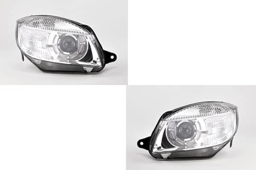 Johns, Scheinwerfer Satz kompatibel zu Roomster/Praktik Scheinwerfer 05/06-03/10 H7 Set links & rechts