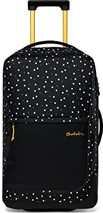 Satch Flow M Trolley Koffer Handgepäck 35 l 54x32x23 cm oder Koffer groß 55 l 65x37x29 cm, inkl. Wäschebeutel, Reisegepäck
