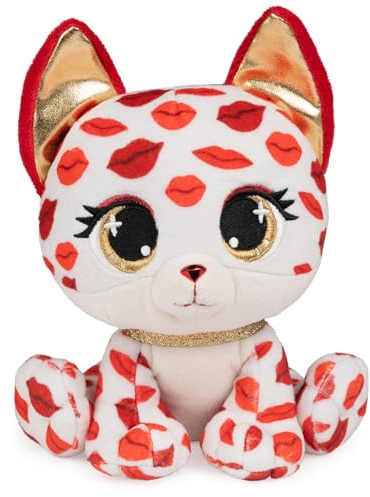 GUND P.Lushes Pets Gem Stars Collection Scarlett Smooches Fuchs-Stofftier, Weiß/Rot, 15,2 cm