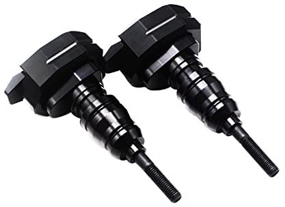 MIXATT Sturzpad-Schutz Motorrad Sturzschutz Sturzpad Verkleidungsschutz Crash Pad Protector Für SU-ZU-KI GSXR GSX-R 600 750 1000 K4 K5 (Farbe : Schwarz)