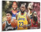 Papierpuzzle 1000 Stück NBA Basketball Star Erwachsene Kinder Lernspielzeug Geschenk（38x26cm-z27p