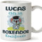 MUGFFINS Tazas Personalizadas para BOXEADOR - En Español - Koalificados Personalizados - 11 oz / 330 ml - Regalo Personalizable original y divertido
