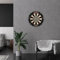 HOME DELUXE - Dartscheibe Finish - Maße: 45 x 45 x 4 cm, Farbe: Rot, Grün, Schwarz, inkl. 6 Darpfeilen und Aufhängung I Dartboard Wurfscheibe Dartpfeile
