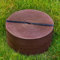 UNIGARDIA Bordure de Jardin Flexible 10m - Hauteur 13cm, Épaisseur 3mm - Bordure de Gazon en Plastique - Bordure de Pelouse résistante aux UV, Utilisation Facile, Marron avec Décor en Bois