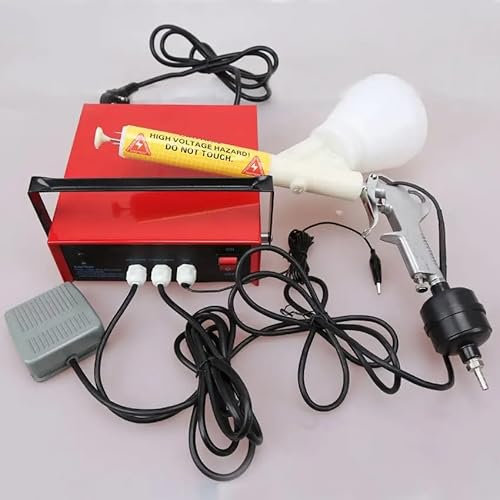 Pulverbeschichtungs System Metallwerk Stück Spritz Maschine Diy Elektrostatische Spritz Pistole 220V