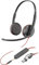 Poly Blackwire 3225 Auriculares Estéreo USB-C/USB-A/Jack 3.5mm Negros