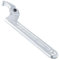 Catime C Hakenschlüssel Verstellbar, Nutmutternschlüssel Chrom-Vanadium, C Schraubenschlüssel, Rollgabelschlüssel Einstellbare für Nutmutter (1 1/4”-3” (32-76mm) - Quadratischer Kopf)