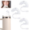 3pcs Couvercles de Paille Anti-Rides pour Gobelet Stanley 1182,8 ml 887,1 ml, Anti-Poussière Silicone Bouchon de Paille Réutilisables Couvercles à Pointes de Paille, Ouverture Inclinée à 40°