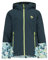 Ziener Kinder AMAJA Ski-Jacke/Winterjacke | warm, atmungsaktiv, wasserdicht, dark jungle, 152