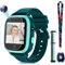 Mingfuxin 4G Smartwatch für Kinder, wasserdichte Kinder Smart Watch Telefon Uhr mit GPS-Tracker, WLAN Video Telefonanruf, SOS, Schrittzähler, Kamera, Schulmodus, Geo-Zaun für 4–12 Jungen Mädchen