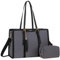 LOVEVOOK Work Bags for Women 15.6 inch Laptop Tote Bag with Compartments Ladies Handbags & Shoulder Bags Canvas College Teacher Bag Large Cross Body Bag for Office Business School College Shopping