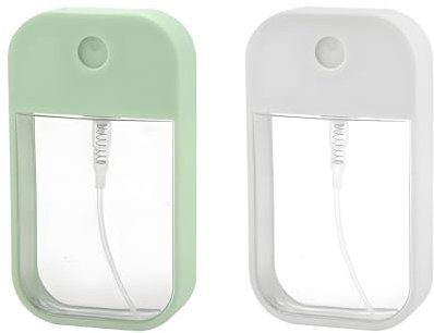 HSYTEK 2 Stück 45 ml Sprühflaschen Kleine,Perfume Travel Bottle,Wiederverwendbar Mini Sprühflasche, Parfümzerstäuber Nachfüllbar Kann in Parfüms, Kosmetika und Körperlotionen Verwendet Werden