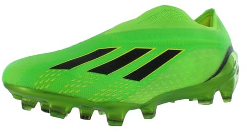 adidas Men's Speedportal.2 Firm Ground Soccer Shoes, Solar Green/Core Black/Solar Yellow, 10.5 Women/9.5 Men