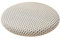 Sitzkissen Esszimmerstuhl, Sitzkissen KüChenstuhl 40x40cm Memory Foam Rund Weich Abnehmbarer Mit ReißVerschluss FüR Wohnzimmer, Terrasse, Auto, Garten, Drinnen Und DraußEn Silver White 2PCS