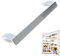 CHEFZOCO Tirador de puerta para nevera y congelador, Mango frigorífico, Distancia entre tornillos de 29.5 cm, Longitud del tirador de 32.5 cm, Compatible con Beko, Código original 5907610100