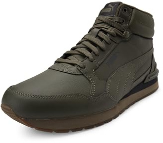 PUMA ST Runner V4 MID (40289306) Herren-Sneaker, Khaki, bequem, funktional, zum Schnüren, für Herbst/Winter, komfortabel, stylisch, für jeden Tag, Größe 44 EU