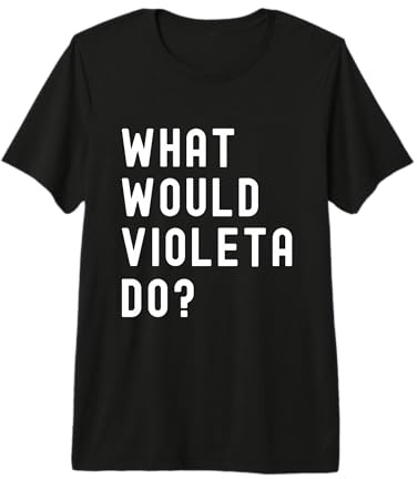 ¿Qué haría Violeta? Camiseta Premium