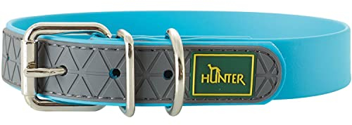 HUNTER CONVENIENCE Hundehalsband, Kunststoffmaterial, 65 L-XL, türkis